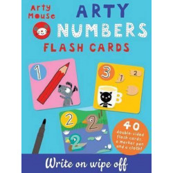 Arty Numbers Flash Cards
