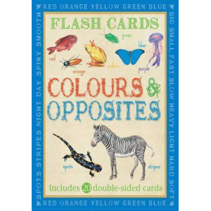 Animal Flash Cards: Colours & Opposites