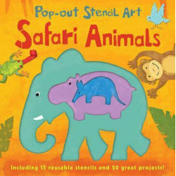 Pop out Stencils: Safari Animals