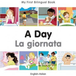 My First Bilingual Book - A Day - Korean-english