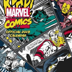 Marvel Comics Classic Official 2019 Calendar - Square Wall Calendar Format