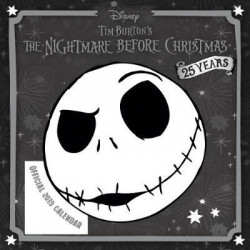 Nightmare Before Christmas Official 2019 Calendar - Square Wall Calendar Format