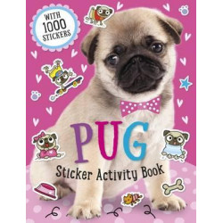 Pug Sticker: Activity Book