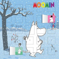 Moomin and the Winter Snow advent calendar (with stickers)