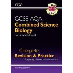 New 9-1 GCSE Combined Science: Biology AQA Foundation Complete Revision & Practice with Online Edn