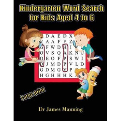 Kindergarten Word Search for Kids Aged 4 to 6