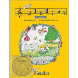 Jolly Jingles (book and CD, in print letters)