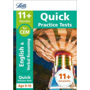 11+ English and Verbal Reasoning Quick Practice Tests Age 9-10 for the CEM tests