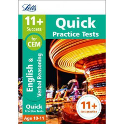 11+ English and Verbal Reasoning Quick Practice Tests Age 10-11 for the CEM tests