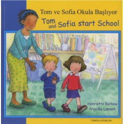 Tom and Sofia Start School in Turkish and English