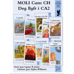 Cyfres Dechrau Darllen: Moli Cam Ch - Deg Llyfr i Ca2