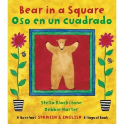 Bear in a Square Bilingual Spanish