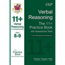 11+ Verbal Reasoning Practice Book with Assessment Tests (Age 8-9) for the CEM Test