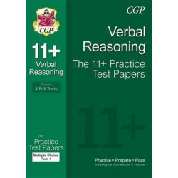 11+ Verbal Reasoning Practice Papers: Multiple Choice - Pack 1 (for GL & Other Test Providers)