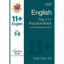 11+ English Practice Book with Assessment Tests Ages 7-8 (for GL & Other Test Providers)