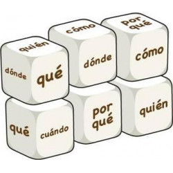 Spanish Question Words (pack of 6 dice)