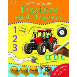 Learn To Write With Tractors and Diggers