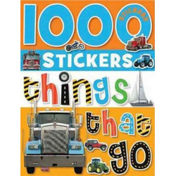 1000 Stickers: Things That Go