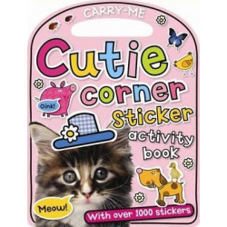 Cutie Corner Sticker Activity Book