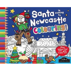 Santa is Coming to Newcastle Colouring