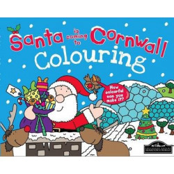 Santa is Coming to Cornwall Colouring
