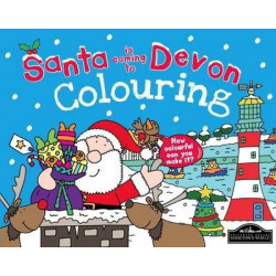 Santa is Coming to Devon Colouring
