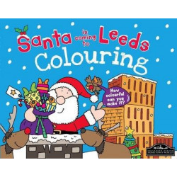 Santa is Coming to Leeds Colouring