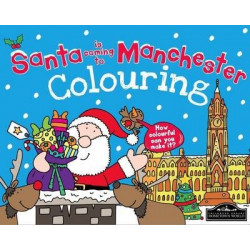 Santa is Coming to Manchester Colouring