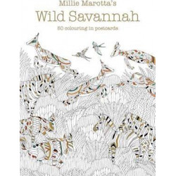 Millie Marotta's Wild Savannah Postcard Box