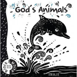God's Animals: Black and White Baby Book