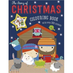The Story of Christmas Colouring Book (With Over 100 Stickers)