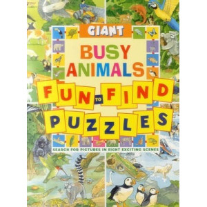 Giant Fun-to-Find Puzzles Busy Animals
