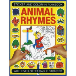 Sticker and Colour-in Playbook: Animal Rhymes