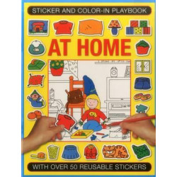 Sticker and Colour-in Playbook: at Home