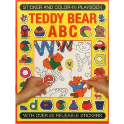 Sticker and Colour-in Playbook: Teddy Bear ABC