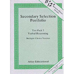 Secondary Selection Portfolio: Verbal Reasoning Practice Papers (Multiple-choice Version) Test Pack 3