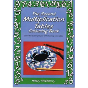 The Second Multiplication Tables Colouring Book