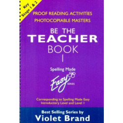 Spelling Made Easy: be the Teacher: Proofreading Activities, Photocopiable Masters Book 1