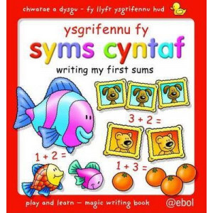 Fy Llyfr Ysgrifennu Hud/My Magic Writing Book: Ysgrifennu fy Syms Cyntaf/Writing My First Sums