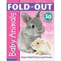 Fold-Out Baby Animals Sticker Book