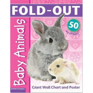 Fold-Out Baby Animals Sticker Book