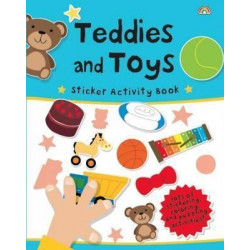 Sticker Activity Book - Teddies and Toys