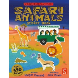 The Scribblers Fun Activity Safari Sticker Book