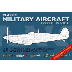 Classic Military Aircraft Colouring Book