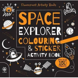 Space Explorer Colouring and Sticker Activity Book