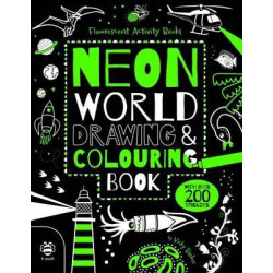 Neon World Drawing and Colouring Book