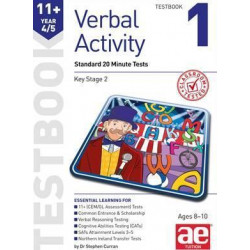 11+ Verbal Activity Year 4/5: Standard 20 Minute Tests Testbook 1