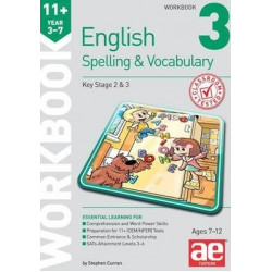 11+ Spelling and Vocabulary Workbook 3