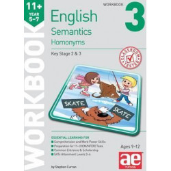 11+ Semantics Workbook 3 - Homonyms