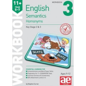 11+ Semantics Workbook 3 - Homonyms